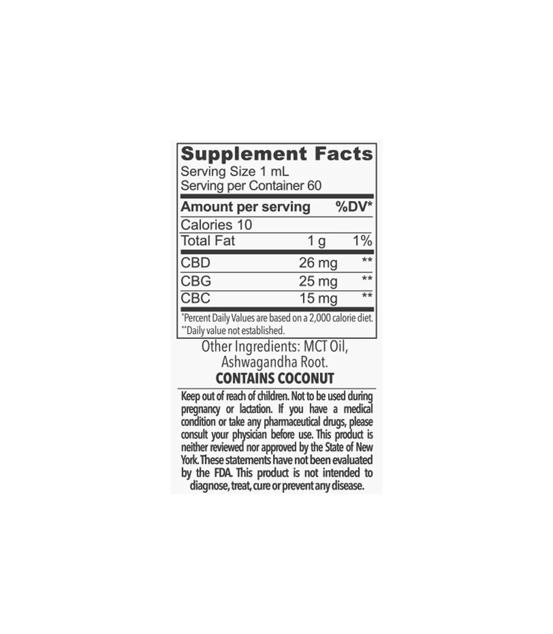 Hemp Extract Tincture – Calm Ashwagandha - Image 2