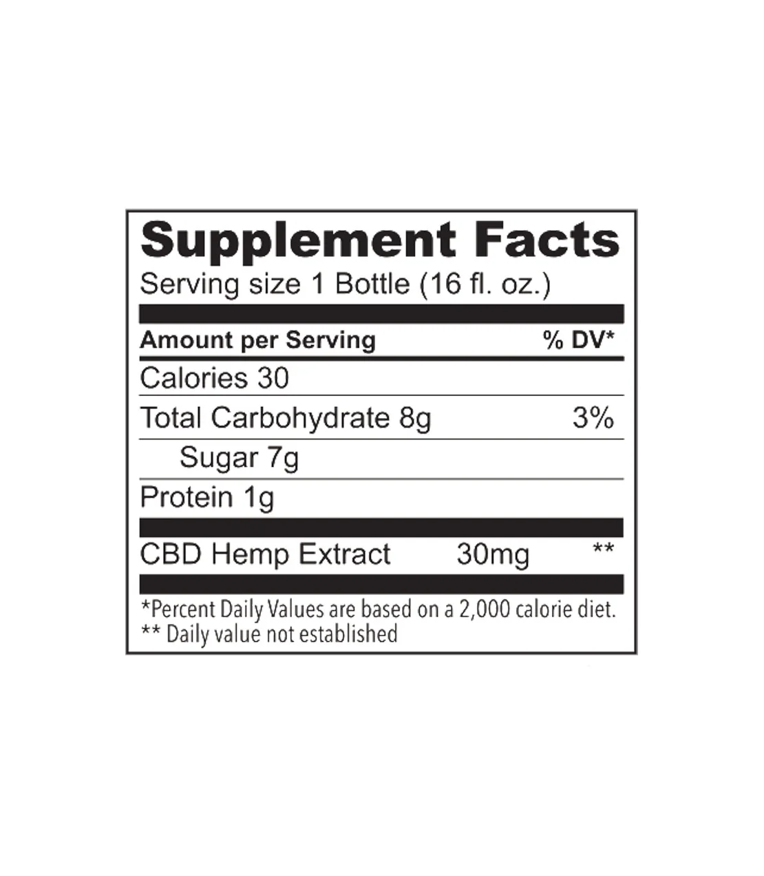 Calm - Turmeric Ginger Honey - 30 MG Hemp - Image 2