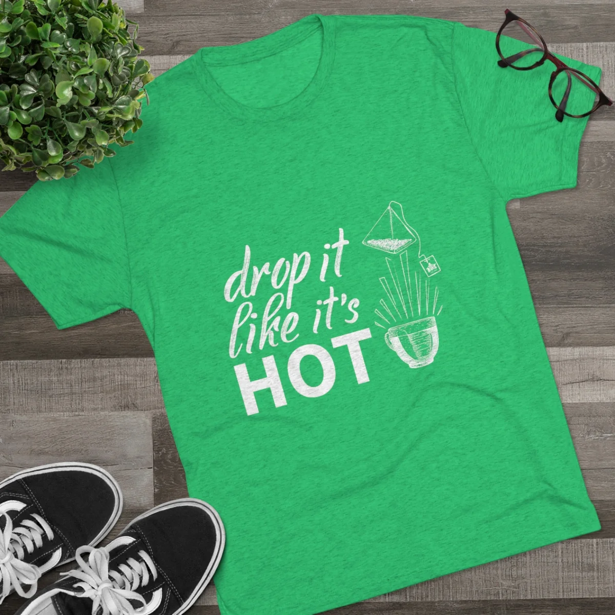 Drop It Like It's Hot Graphic Tee - Image 11