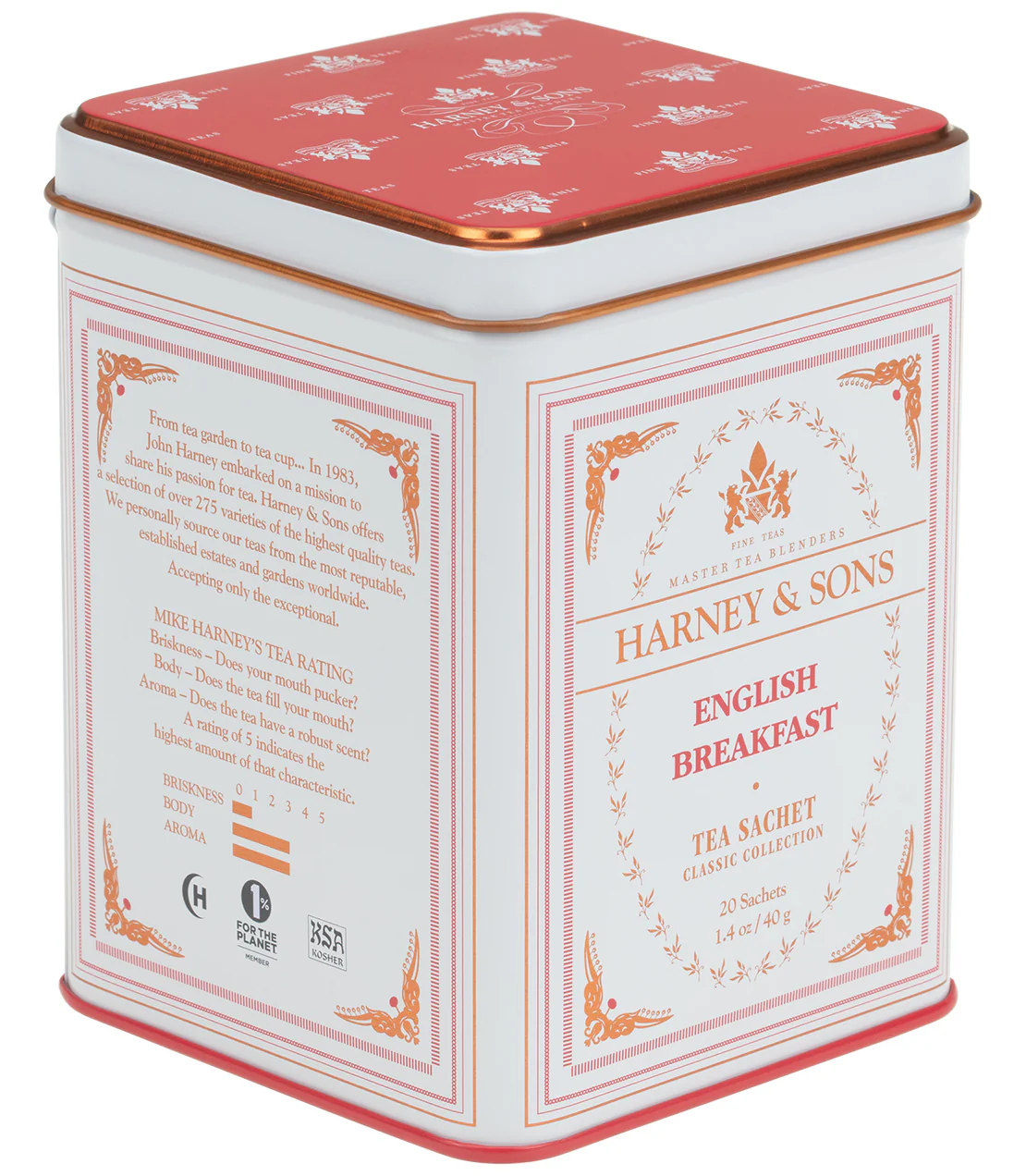 English Breakfast, Classic Tin of 20 Sachets - Image 4