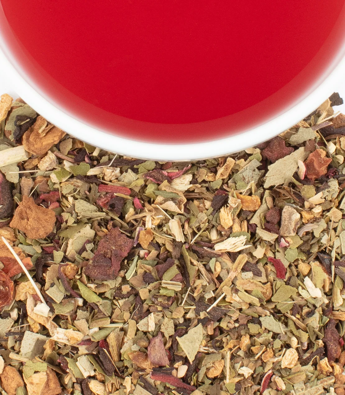 Organic Hibiscus Ginger, Bag of 50 Sachets - Image 2