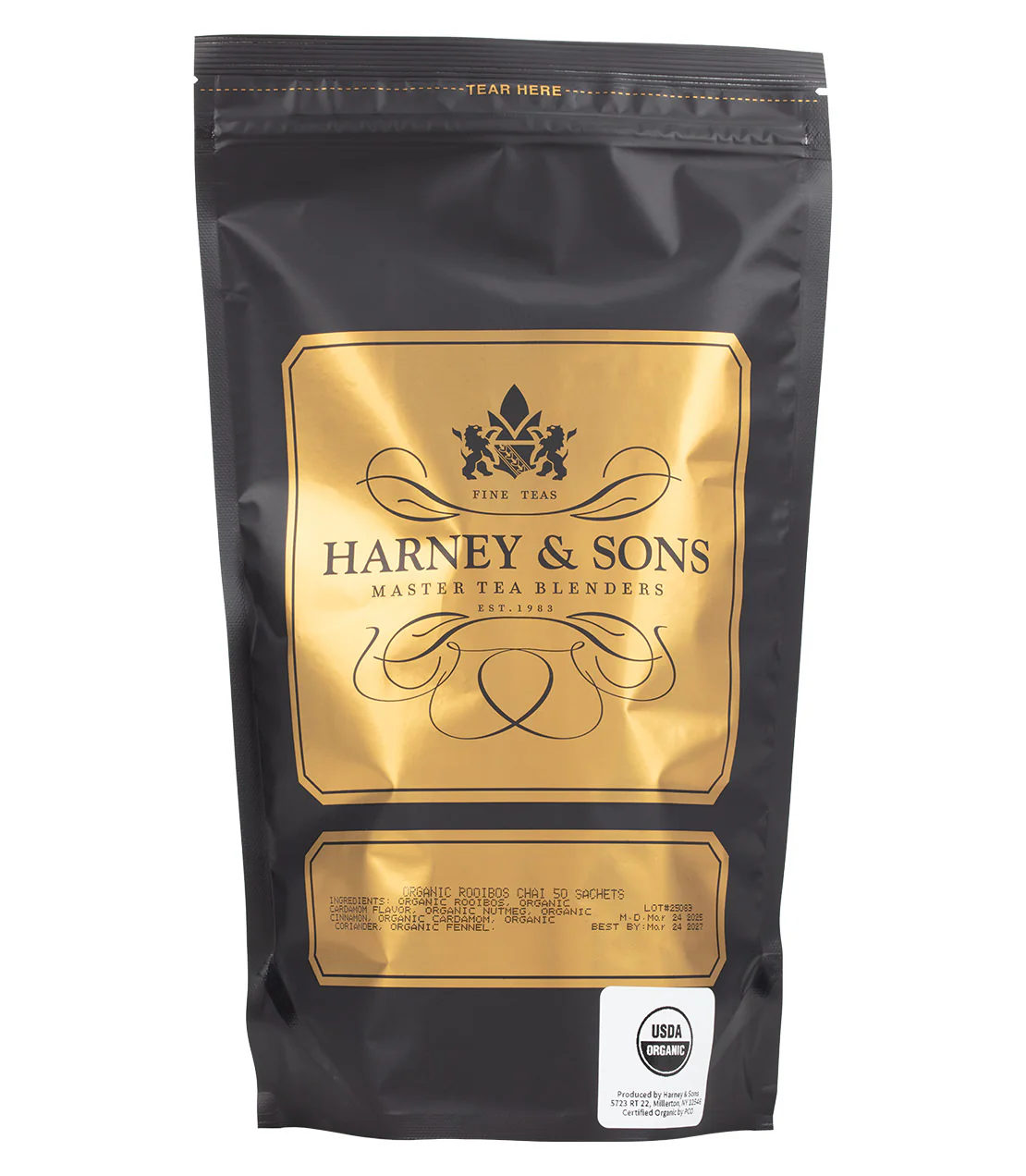 Organic Rooibos Chai, Bag of 50 Sachets