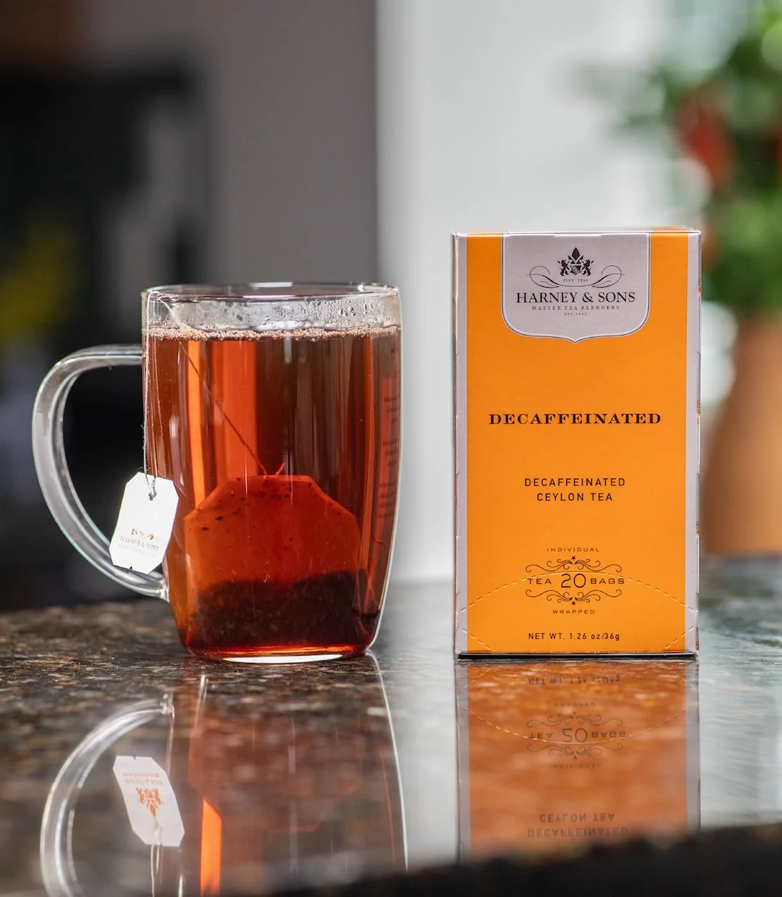 Decaf Ceylon, Box of 20 Premium Teabags - Image 2