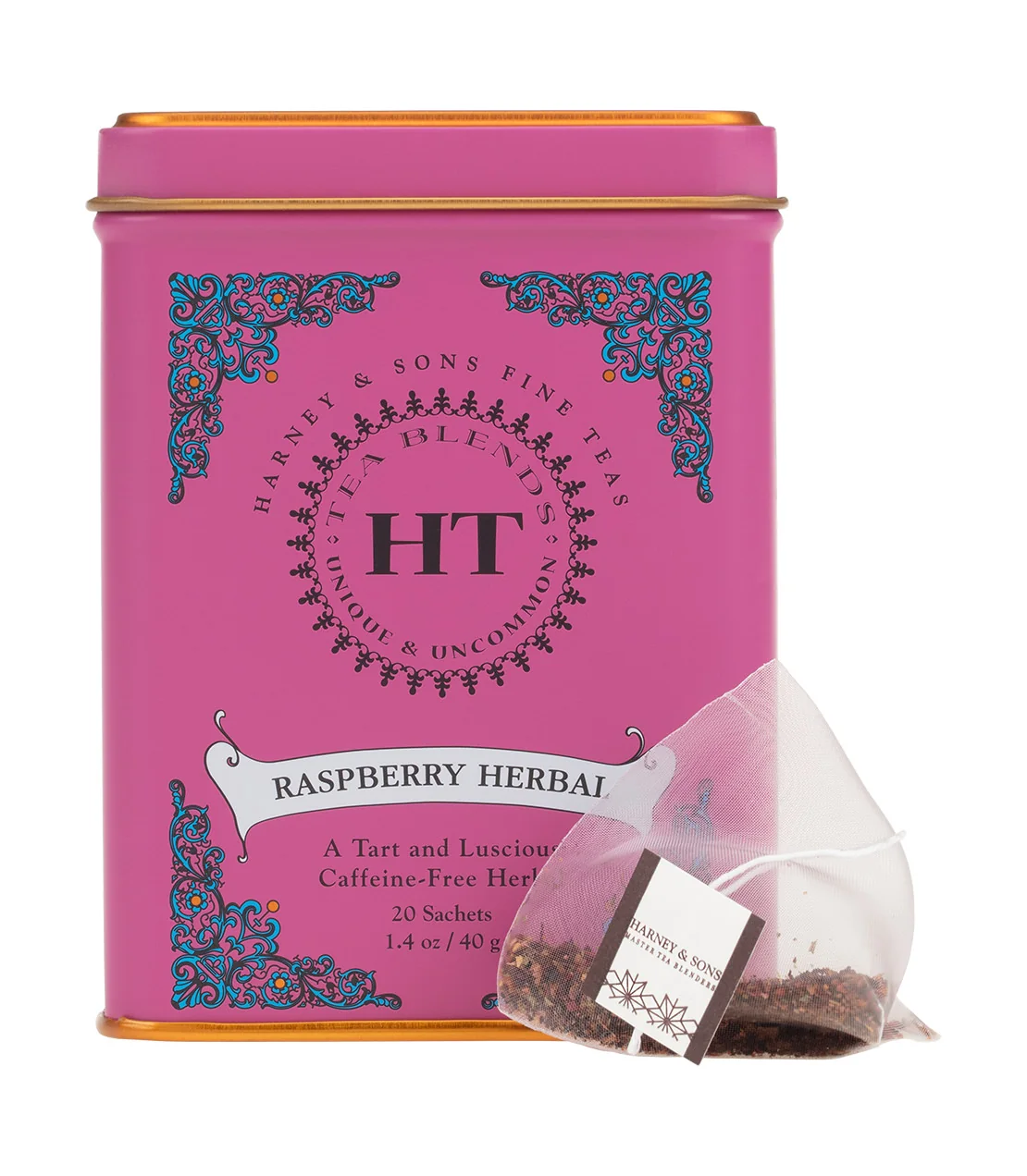 Raspberry Herbal, HT Tin of 20 Sachets - Image 3