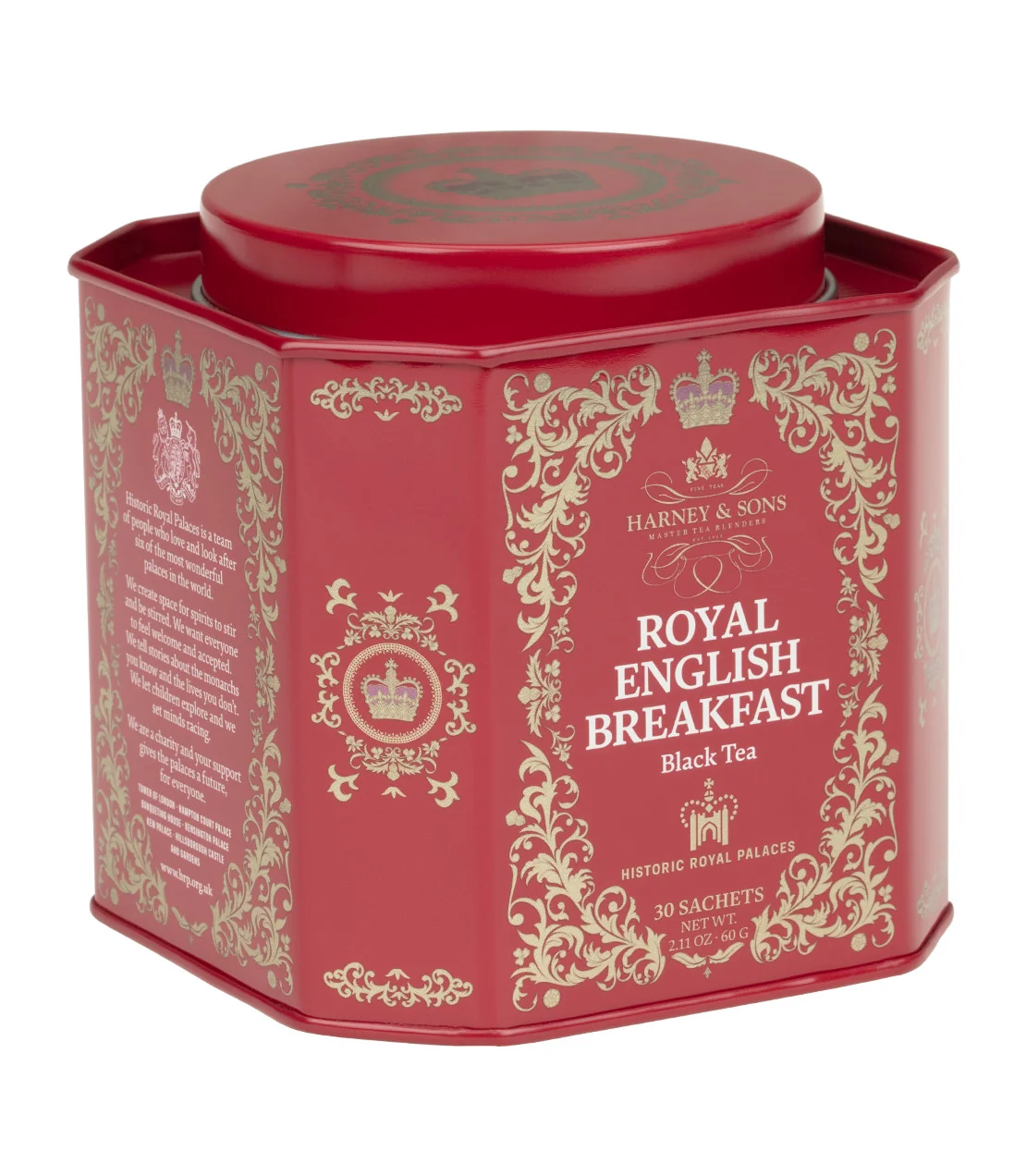 Royal English Breakfast, HRP Tin of 30 Sachets - Image 4