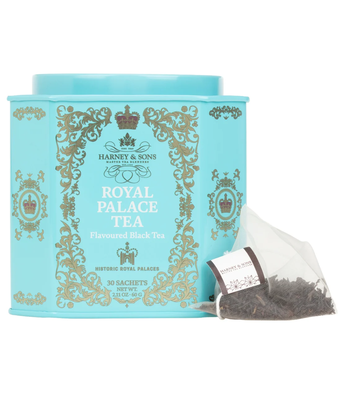 Royal Palace Tea, HRP Tin of 30 Sachets - Image 4
