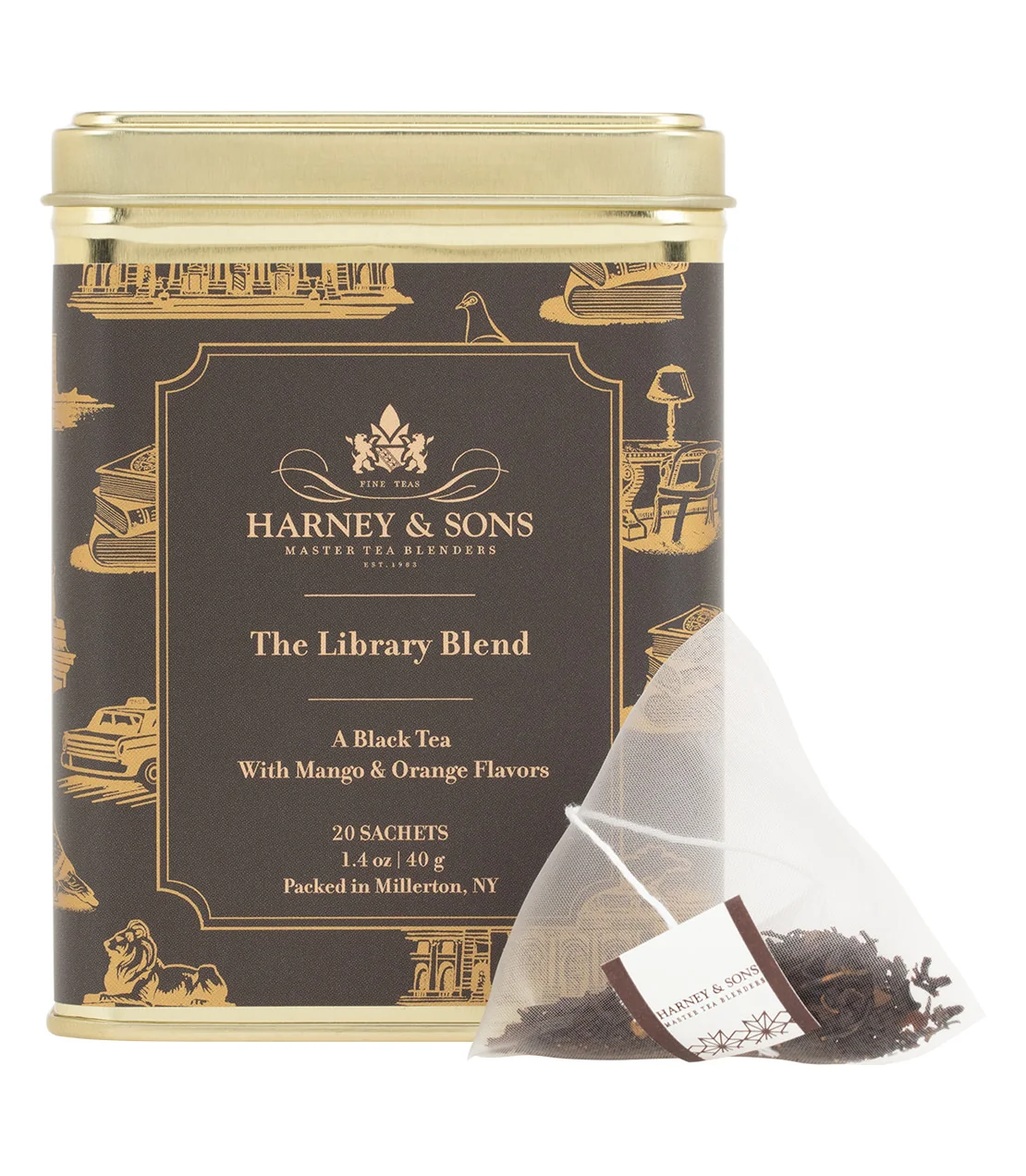 The Library Blend, Tin of 20 Sachets - Image 5