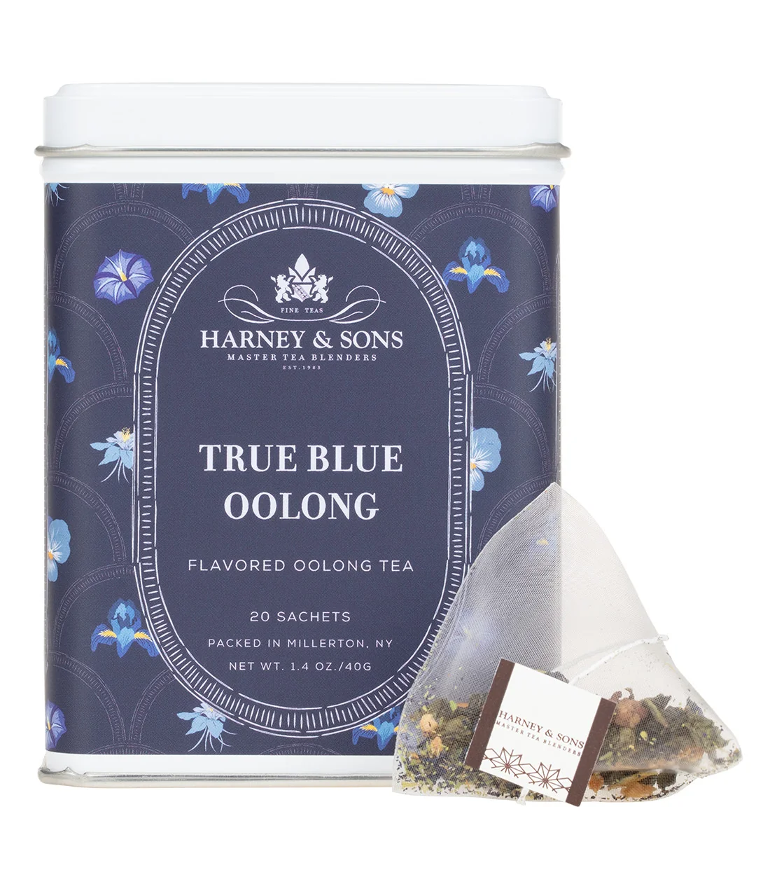 True Blue Oolong, Tin of 20 Sachets - Image 4
